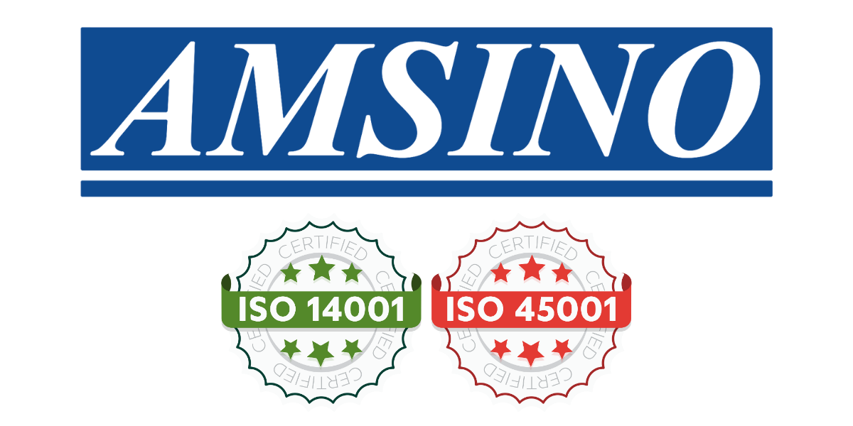 Amsino Awarded ISO Certifications for Environmental and Employee Safety Compliance