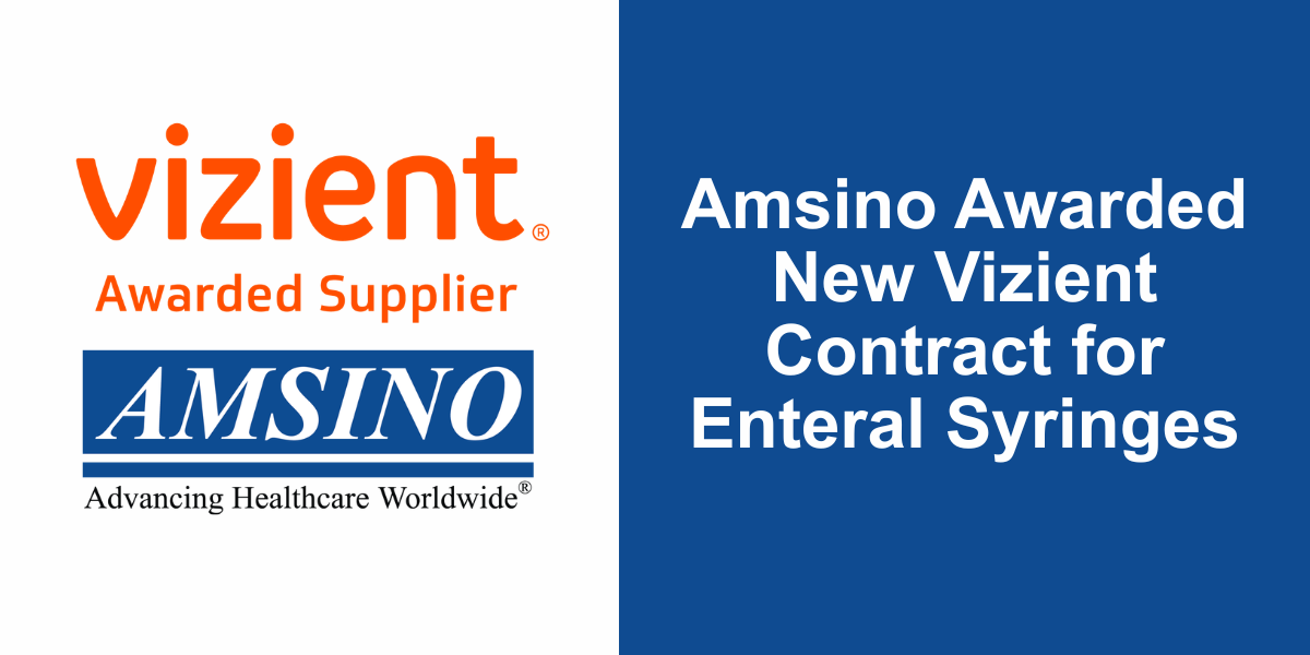 Amsino Awarded Vizient Contract for Enteral Syringes