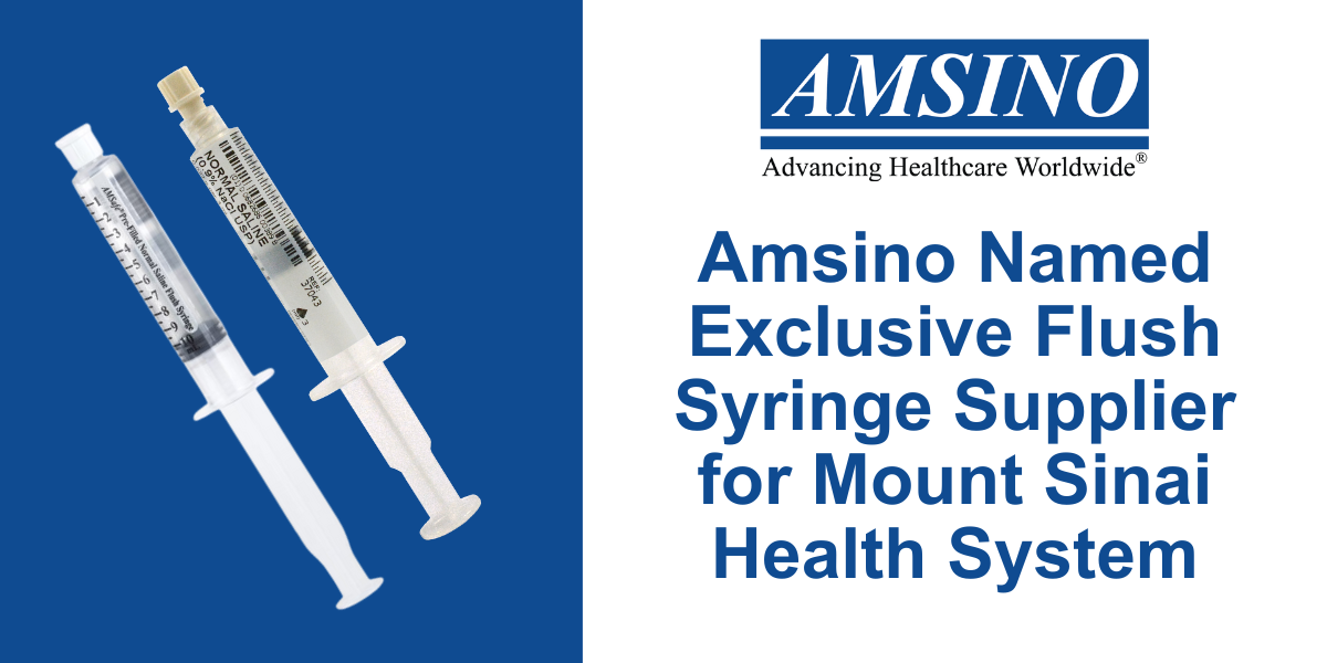 Amsino Named Exclusive Flush Syringe Supplier for Mount Sinai Health System