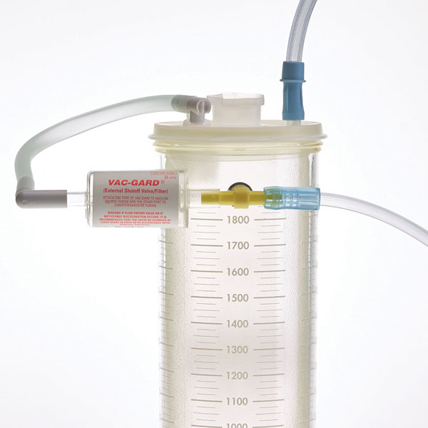3. Conecte el tubo del paciente al puerto del paciente. Cubra todos los puertos que no se utilicen.